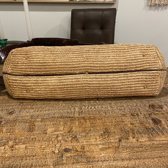 Kara Ross Snakeskin Shoulder Bag - Picture 5 of 13